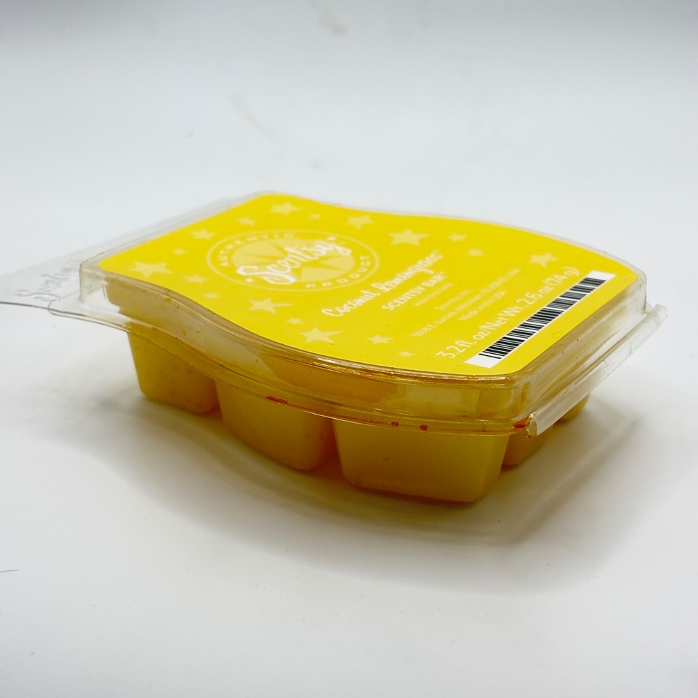 Scentsy Coconut Lemongrass Wax Melts Bar 3.2 oz/ Net‎ 2.6 oz New - Picture 3 of 3